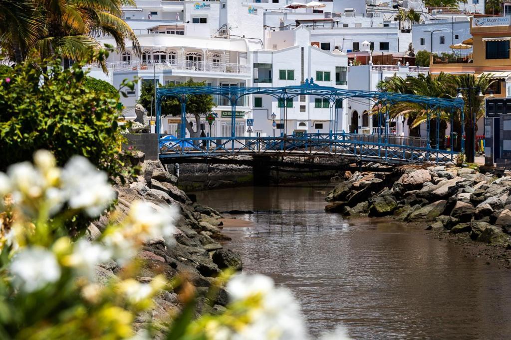 Apartamentos Las Palmeras Puerto De Mogan Luaran gambar