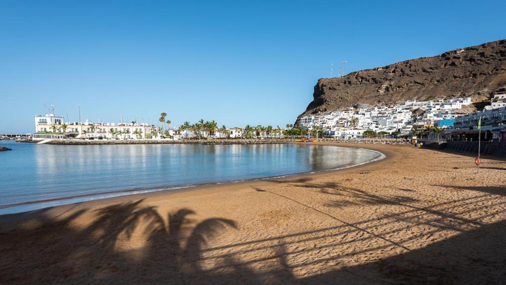 Apartamentos Las Palmeras Puerto De Mogan Luaran gambar