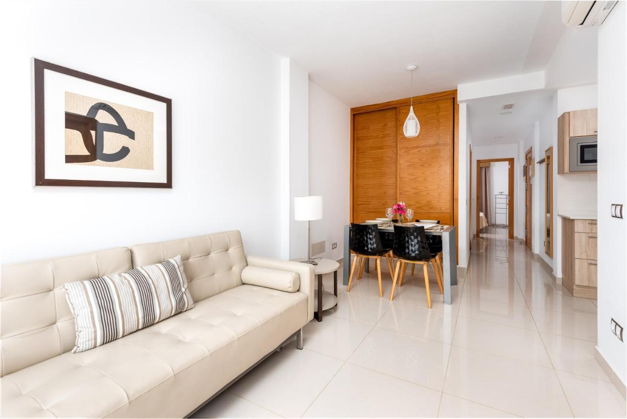 Apartamentos Las Palmeras Puerto De Mogan Luaran gambar