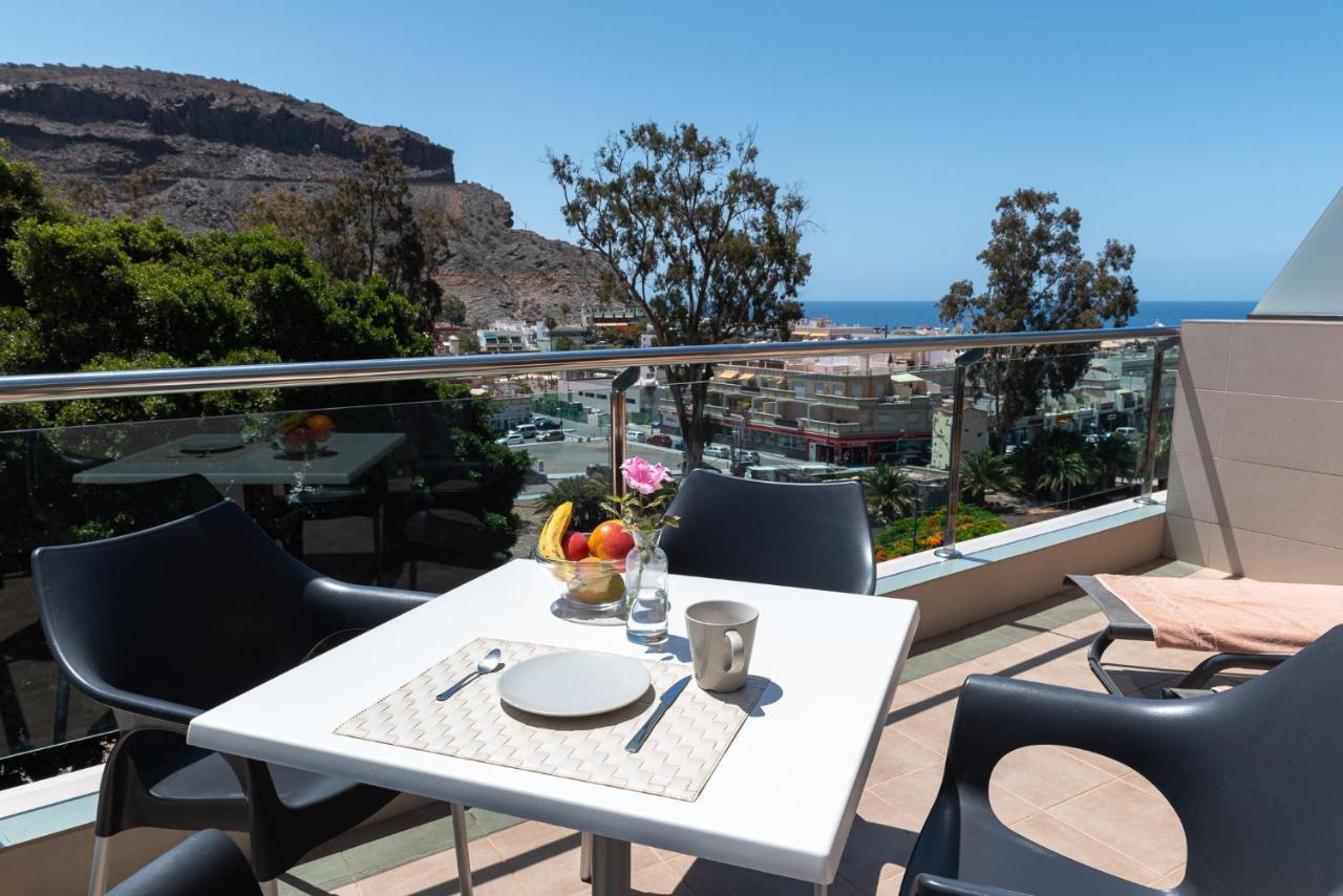 Apartamentos Las Palmeras Puerto De Mogan Luaran gambar