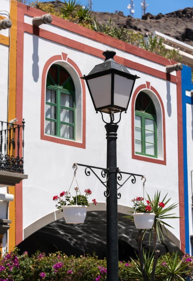 Apartamentos Las Palmeras Puerto De Mogan Luaran gambar