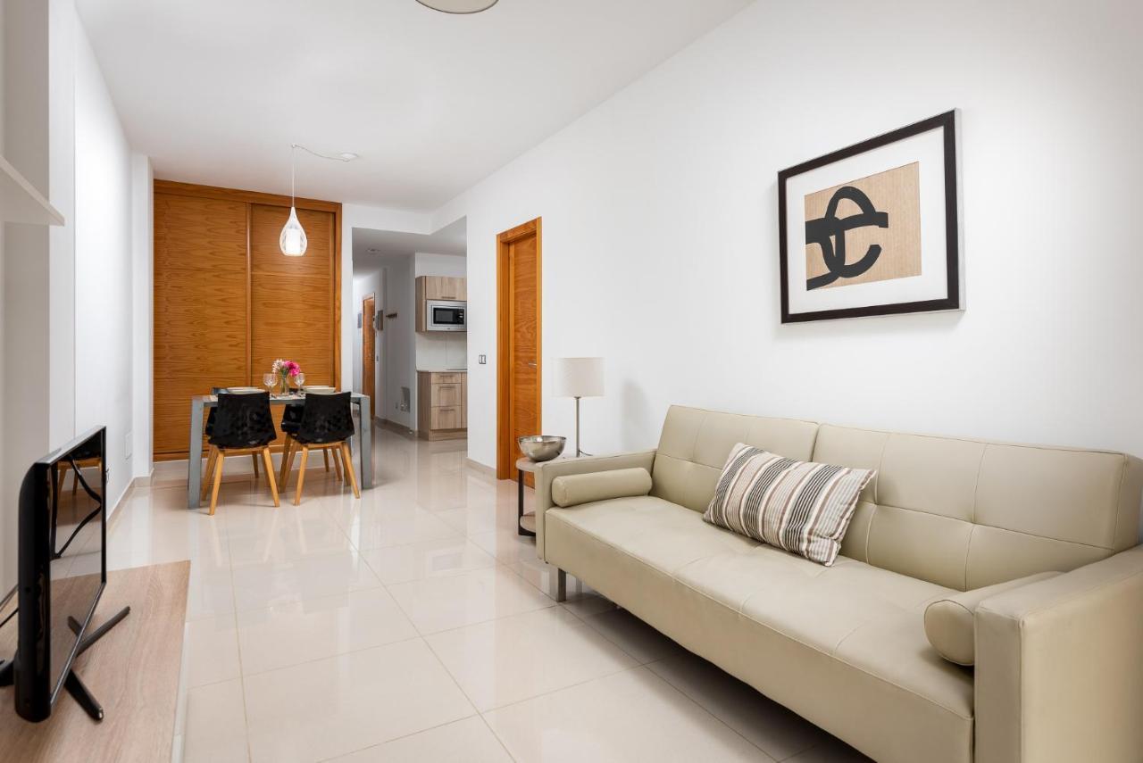 Apartamentos Las Palmeras Puerto De Mogan Luaran gambar