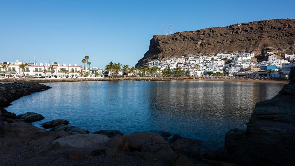 Apartamentos Las Palmeras Puerto De Mogan Luaran gambar
