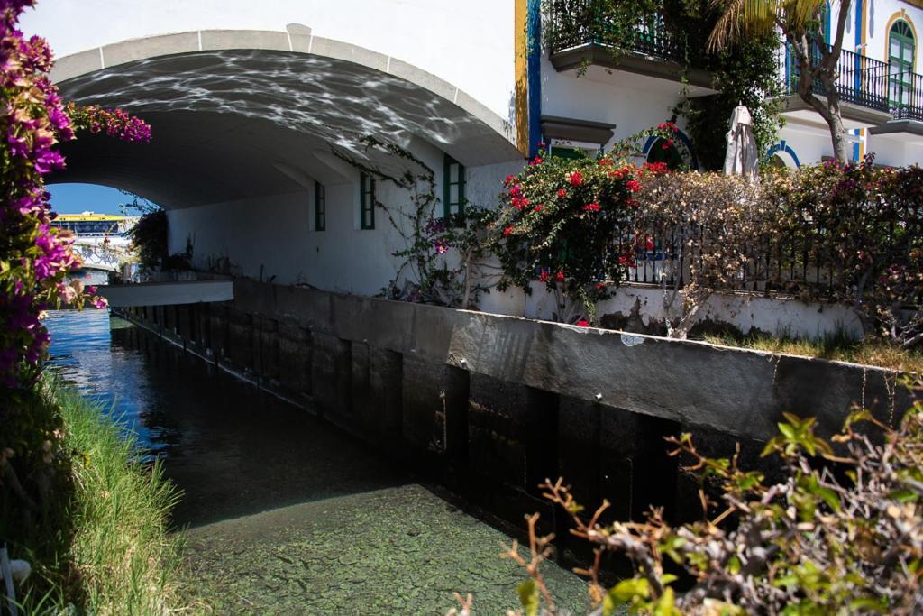Apartamentos Las Palmeras Puerto De Mogan Luaran gambar